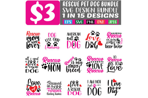 15 Rescue Pet Dog Bundle: A Stitcher’s Review
