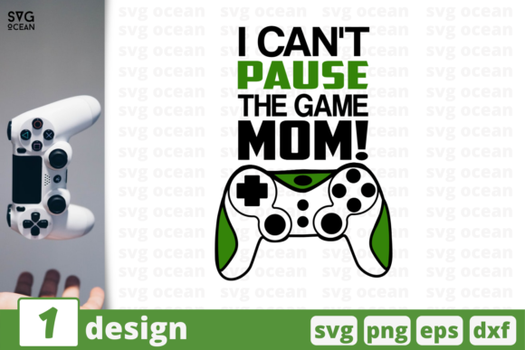 I Cant Pause the Game Mom: Embroidery Review