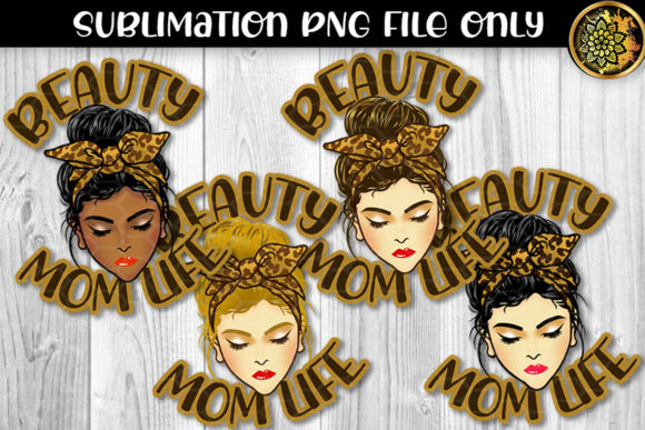 Messy Bun Momlife Sublimation: A Designer's Review