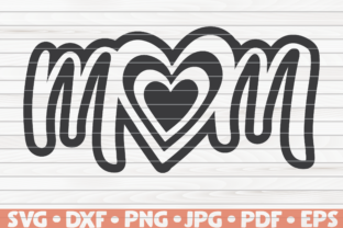 Mom Heart Design: A Vector Review for Embroidery