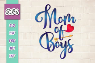 Mom of Boys Momlife Sign Print Cut Review